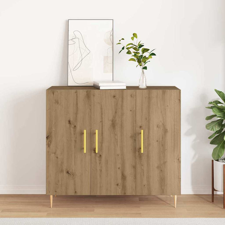 Sideboard artisan eg 90 x 34 x 80 cm Konstrueret træ