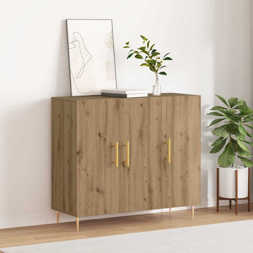 Sideboard artisan eg 90 x 34 x 80 cm Konstrueret træ