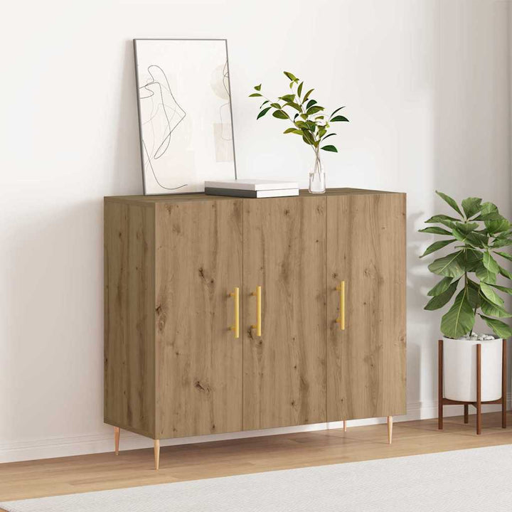 Sideboard artisan eg 90 x 34 x 80 cm Konstrueret træ