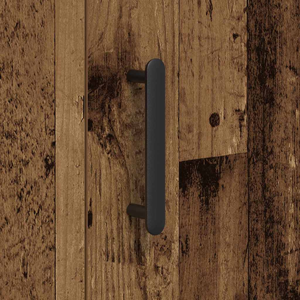 Sideboard Gammelt træ 90 x 34 x 80 cm Konstrueret træ