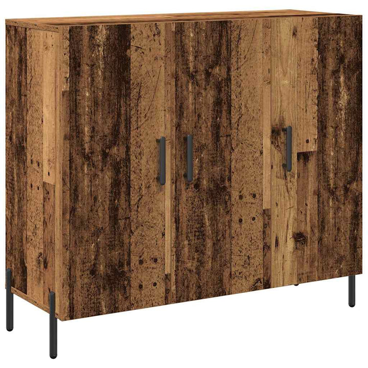 Sideboard Gammelt træ 90 x 34 x 80 cm Konstrueret træ