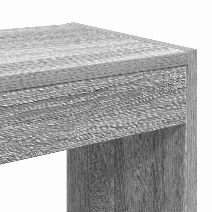 Bogskab Grå sonoma-eg 100 x 30 x 198 cm Konstrueret træ