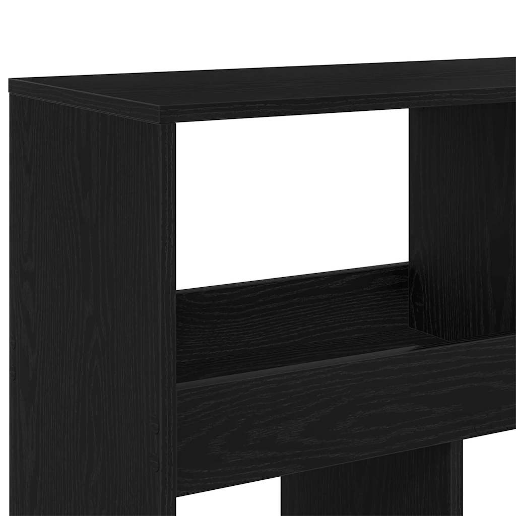 Bogreol 2 pcs Sort eg 100 x 33 x 187,5 cm Konstrueret træ