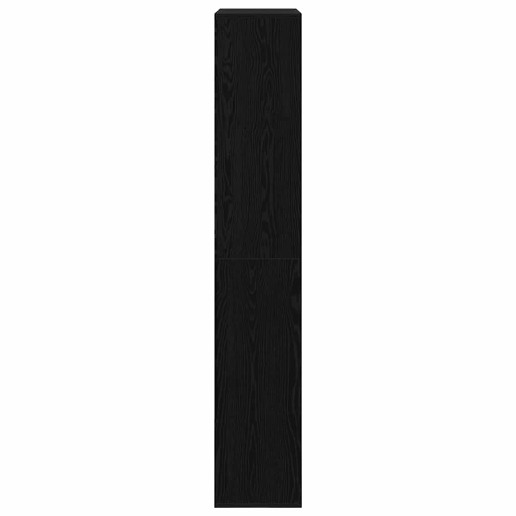 Bogreol 2 pcs Sort eg 100 x 33 x 187,5 cm Konstrueret træ