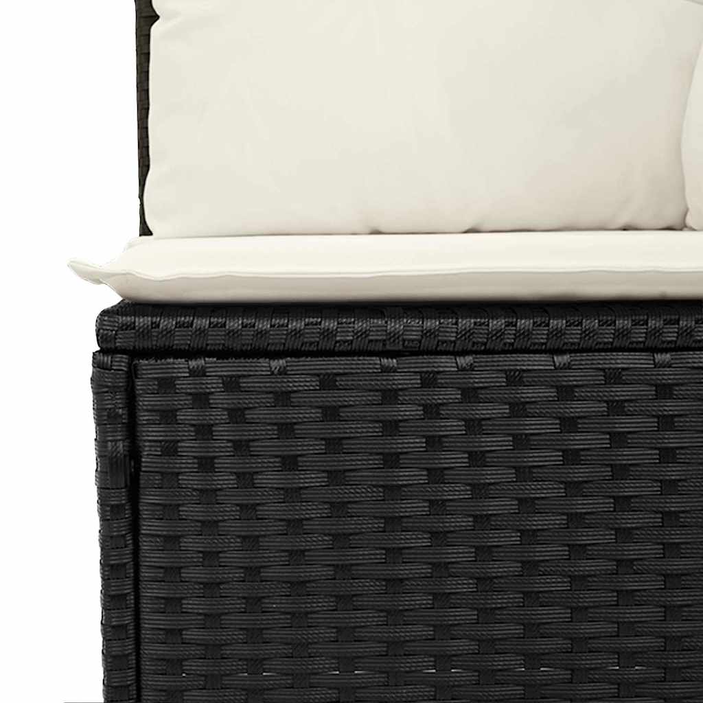 med pude Indstillelig 4 pcs Sort