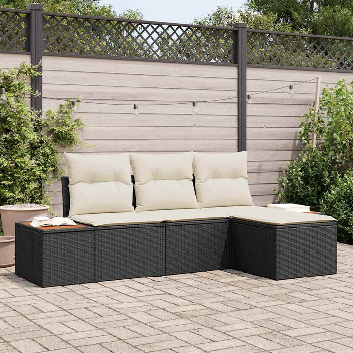 med pude Indstillelig 4 pcs Sort