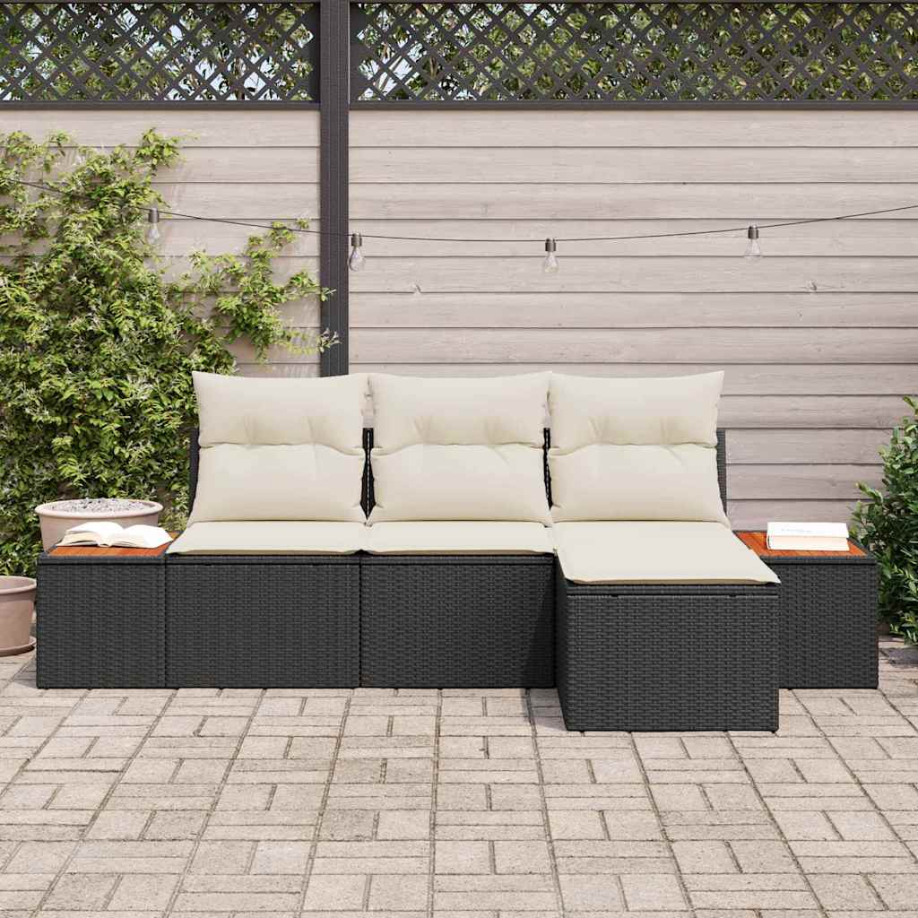 med pude Indstillelig 4 pcs Sort
