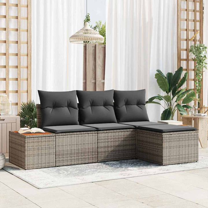 med pude Indstillelig 4 pcs Grå