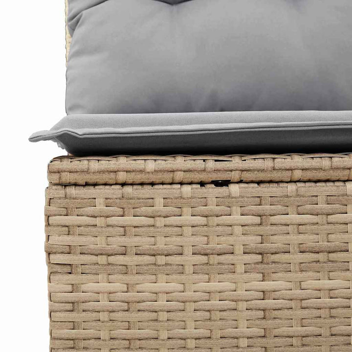 med pude Indstillelig 4 pcs Beige