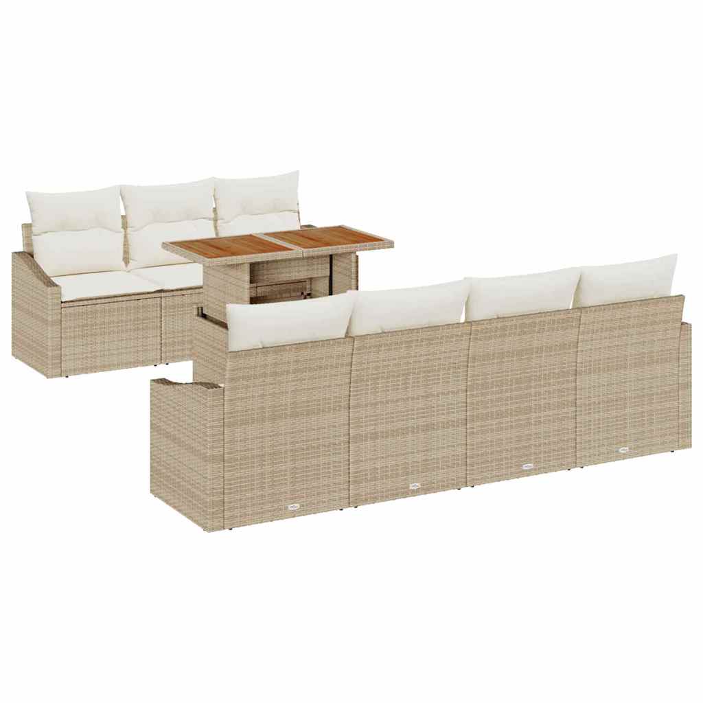 Have Spisebordssæt med pude Beige og creme 100 x 55 x 73 cm