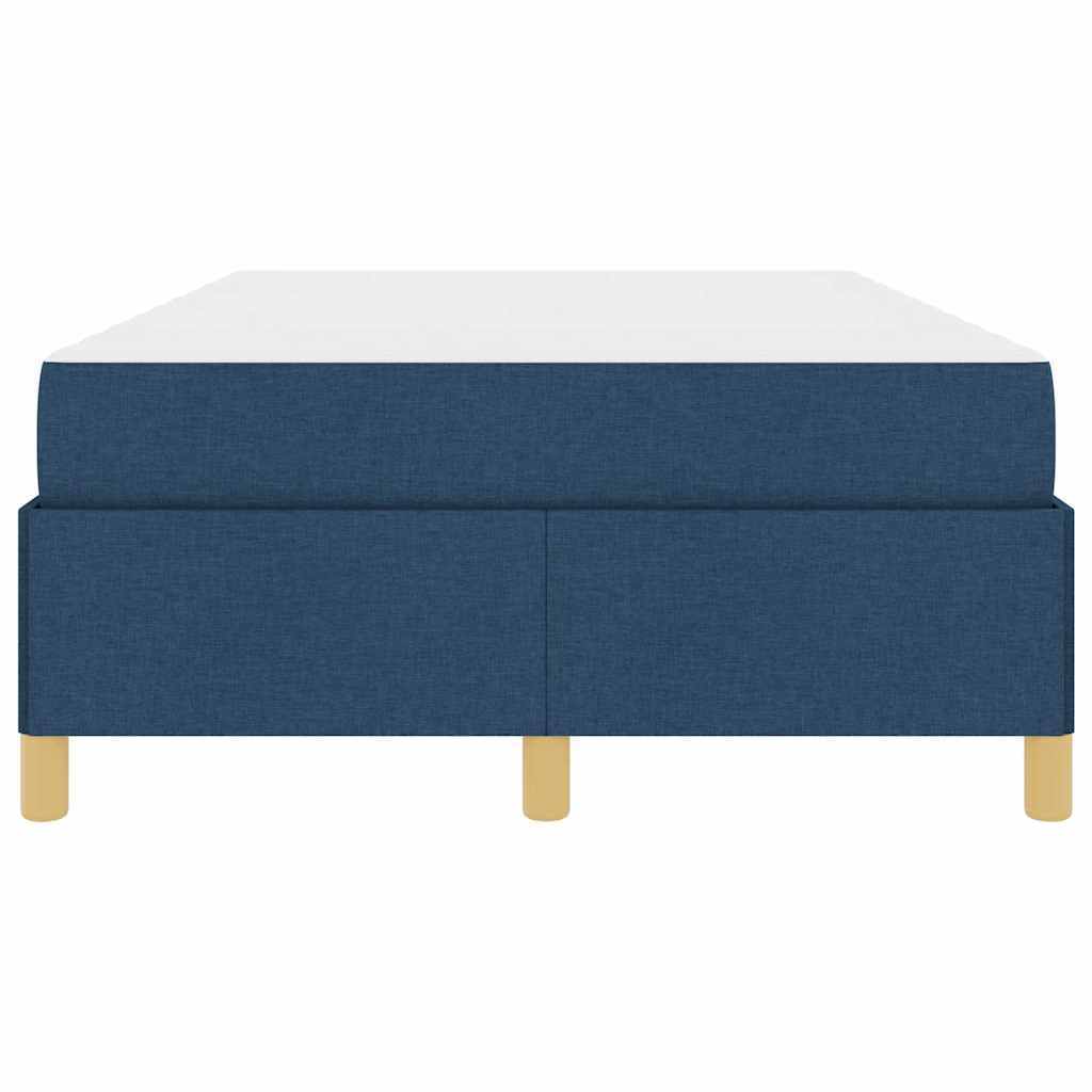 Box spring seng med madras Blå 120 x 190 cm Stof