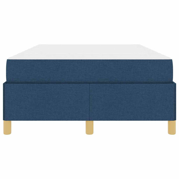 Box spring seng med madras Blå 120 x 190 cm Stof