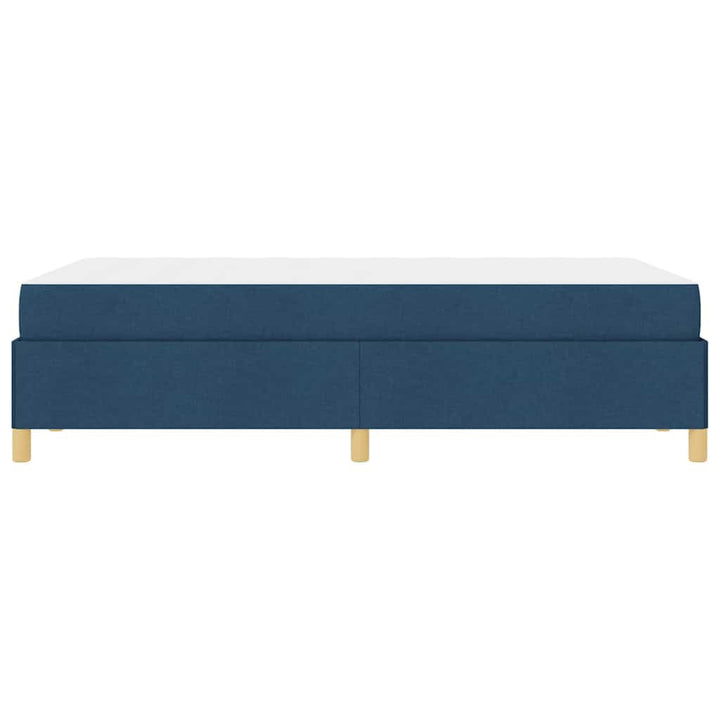 Box spring seng med madras Blå 120 x 190 cm Stof