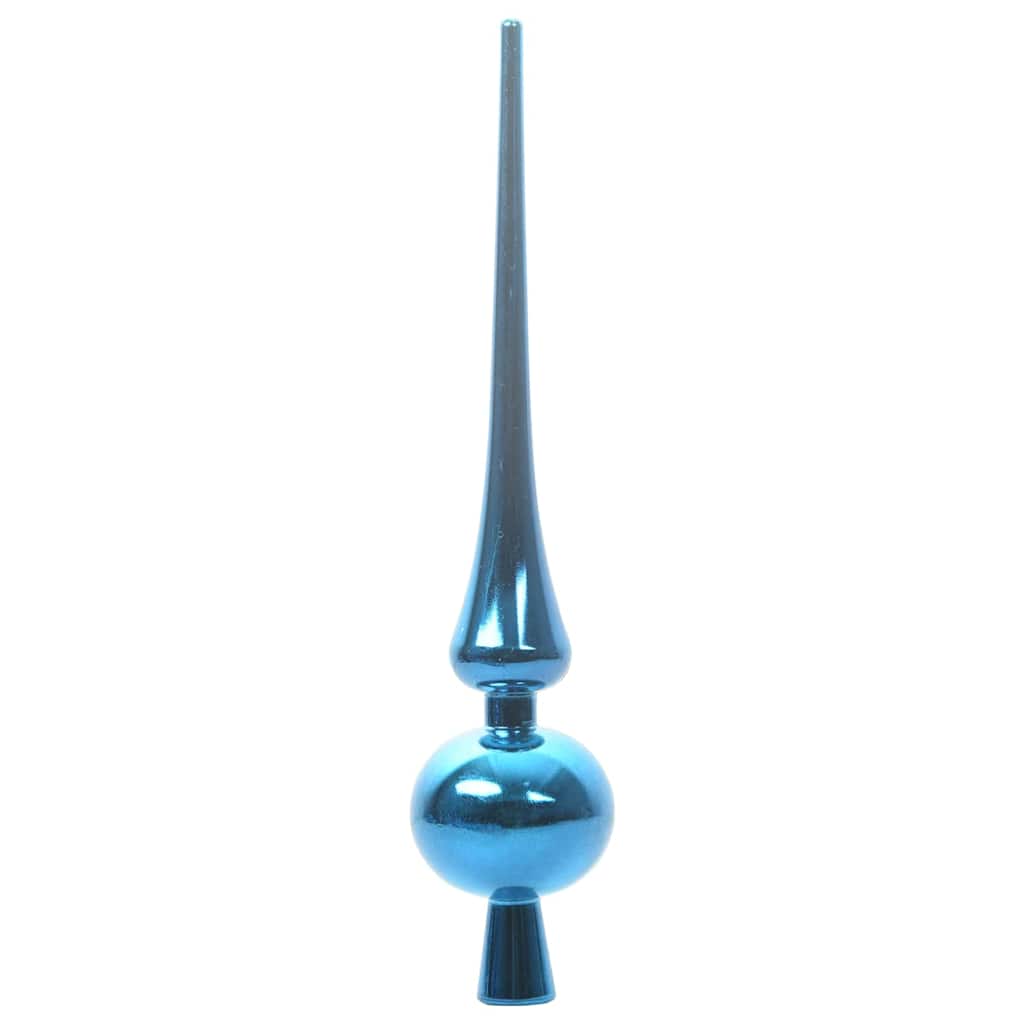 Kunstigt forudbelyst juletræ Sort 210 cm PVC