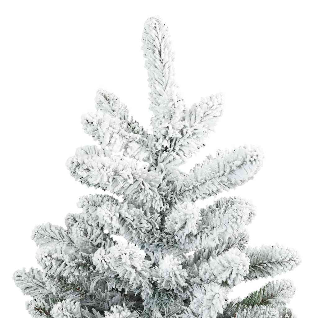 Kunstigt Hinged Juletræ med 150 LED'er med stativ 150 cm PVC