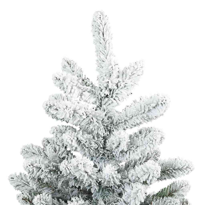 Kunstigt Hinged Juletræ med 150 LED'er med stativ 150 cm PVC