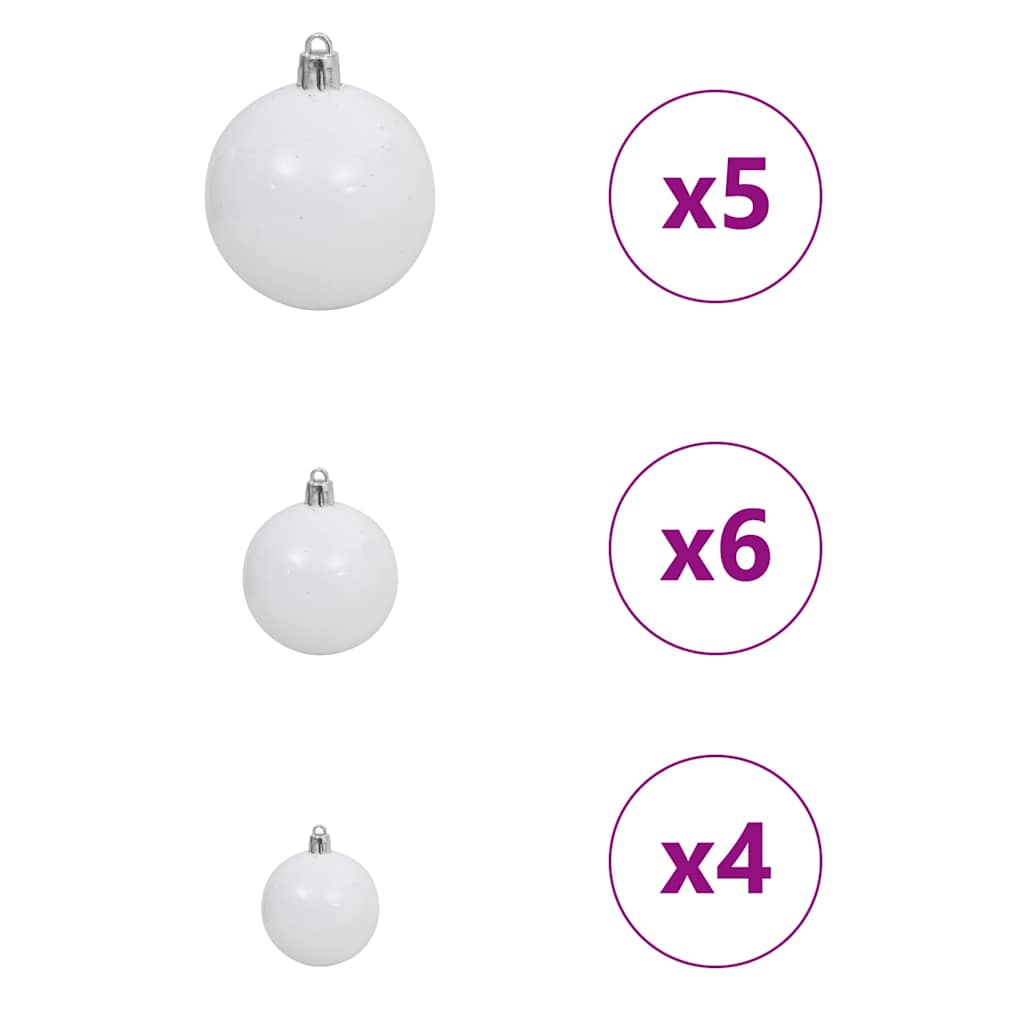 Kunstigt juletræ med 150 LED'er Grøn 150 cm PE og PVC