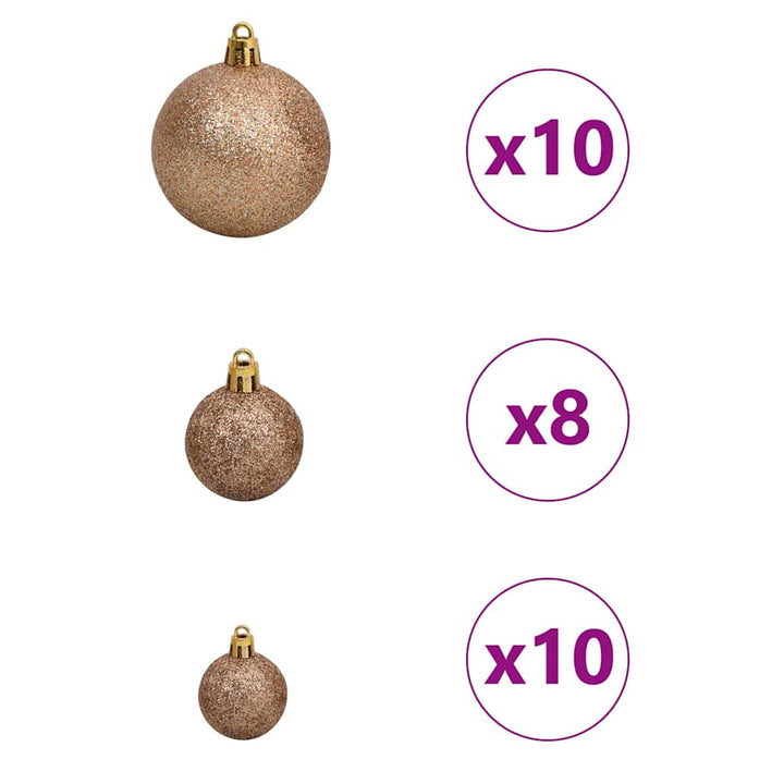 Kunstigt juletræ med 300 LED'er Grøn 180 cm PE og PVC