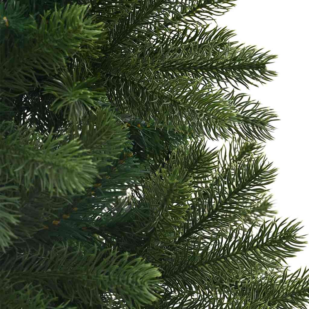 Kunstigt juletræ med stativ Grøn 240 cm PVC, PE og stål