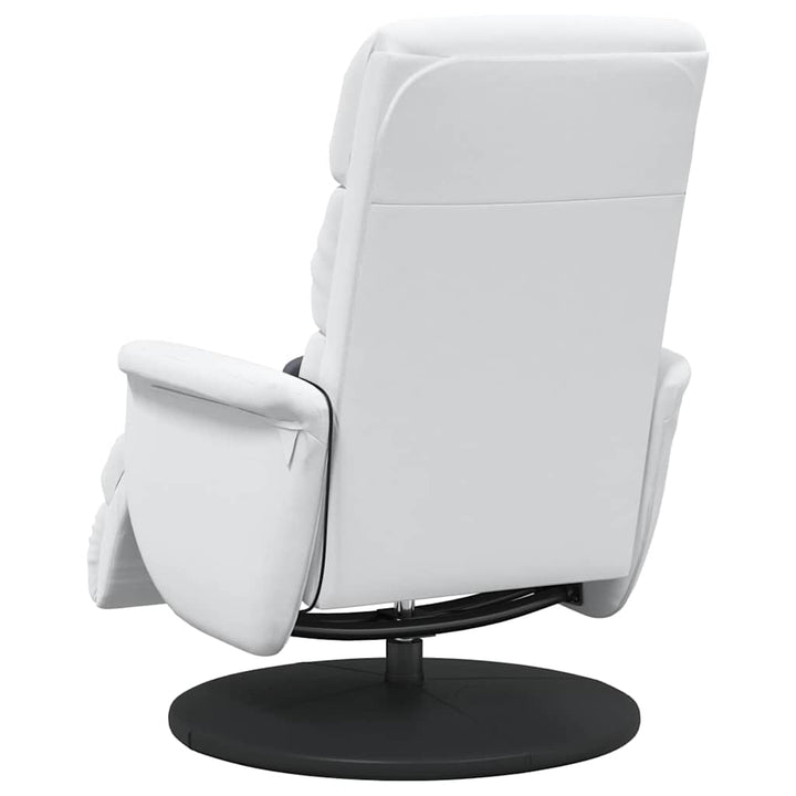 Massage Lænestol Hvid 71 x 98 x 106 cm Kunstlæder