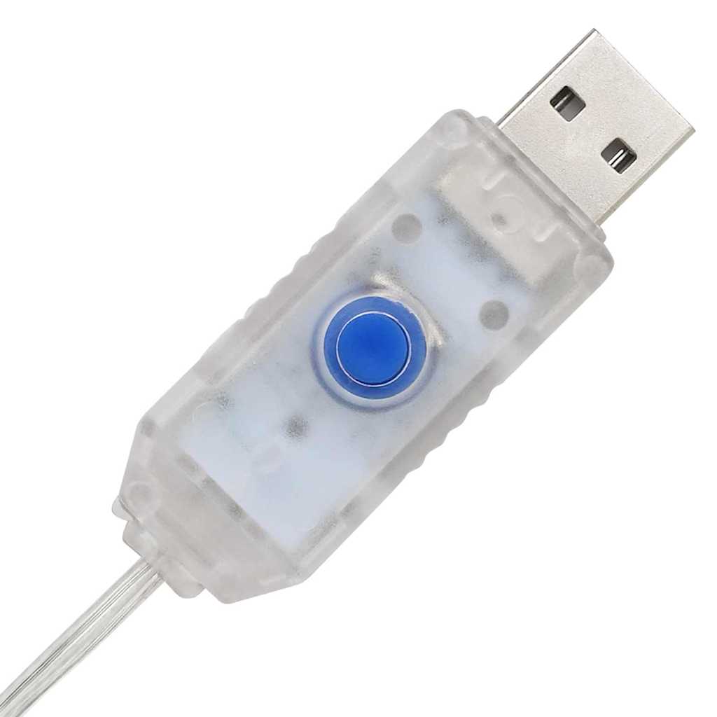 LED Rendyr med 40 LED'er 7 pcs Guld PET