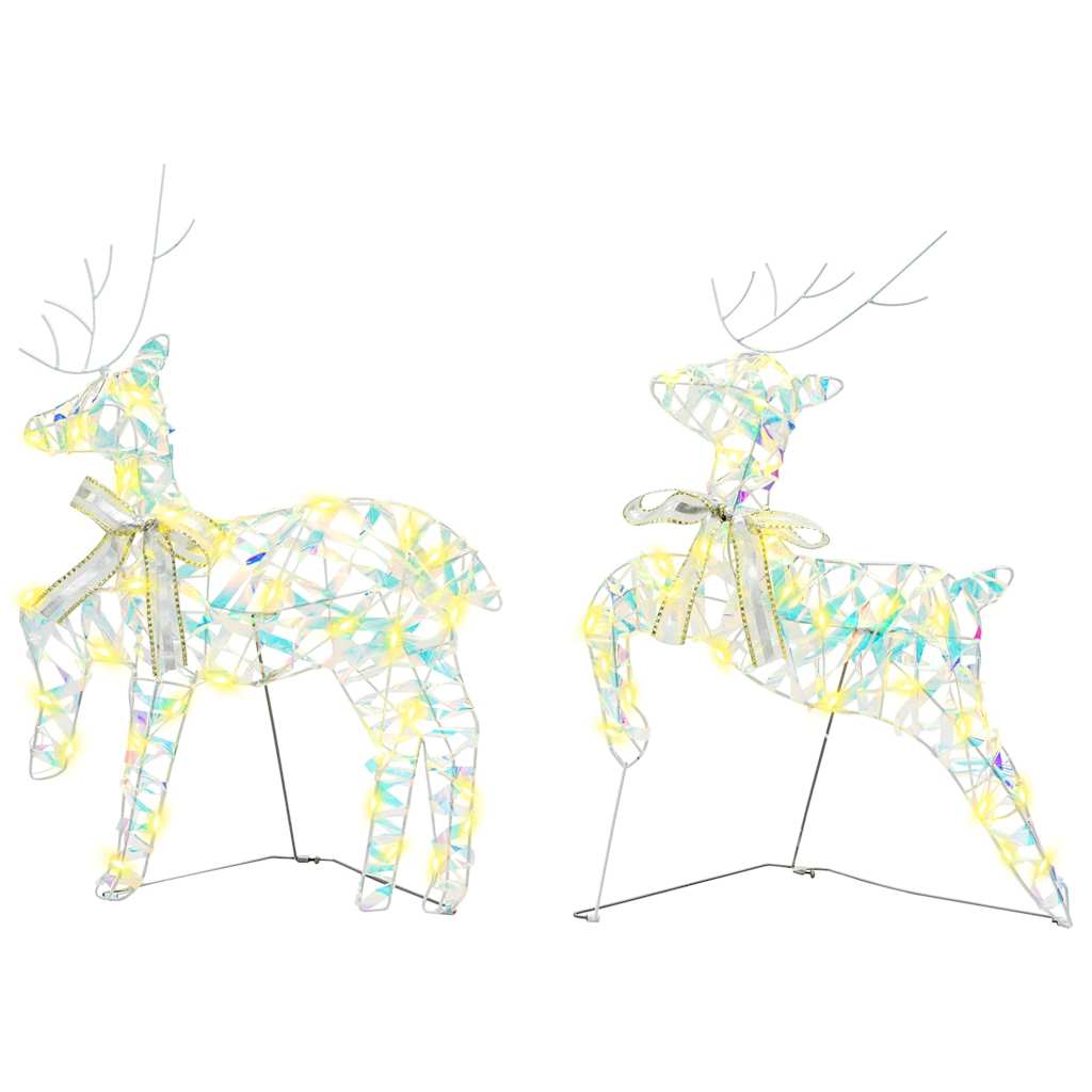 LED Rendyr med 40 LED'er 5 pcs Multifarvet PET