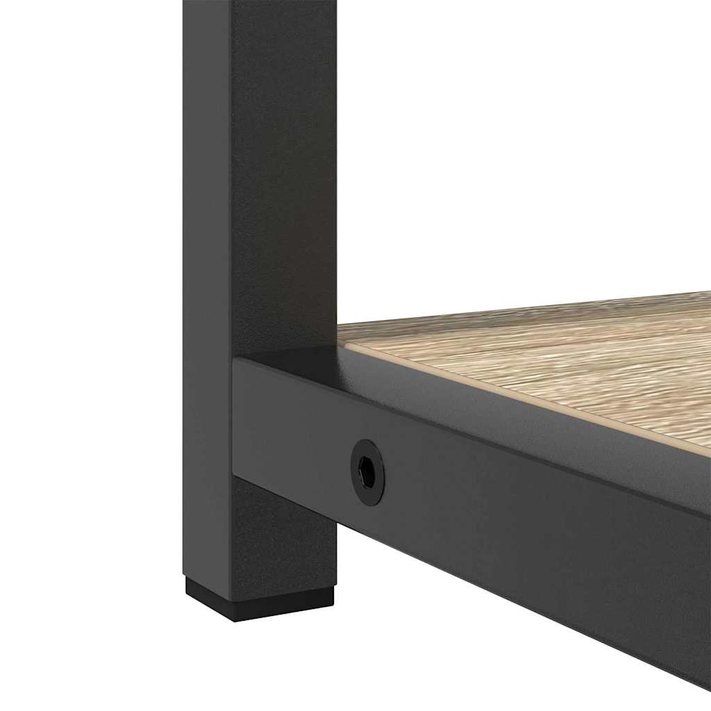 Badeværelsesmøbel sæt Andet 3 pcs Sonoma-eg 33 x 33 x 185.5 cm