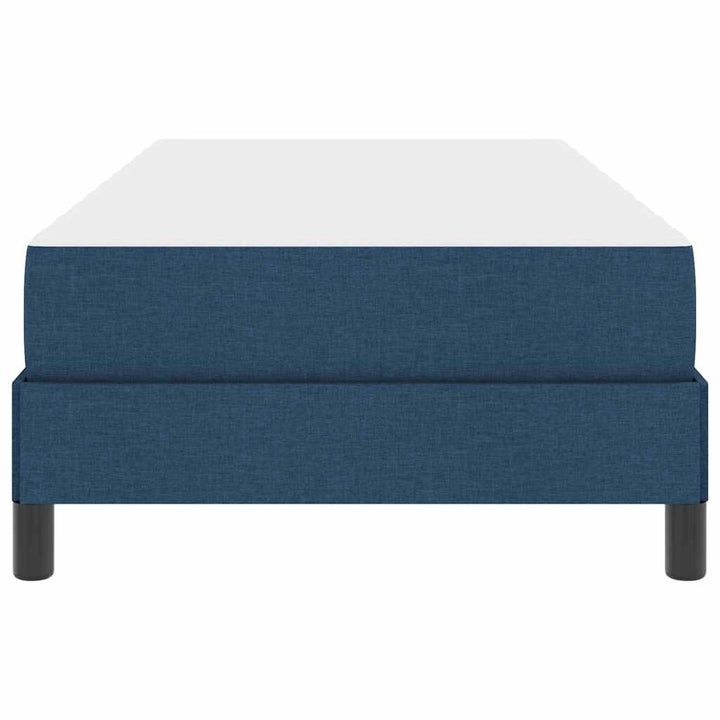 Box spring seng med madras Blå 100 x 200 cm Stof