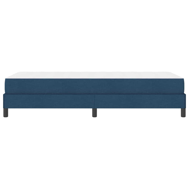 Box spring seng med madras Blå 100 x 200 cm Stof