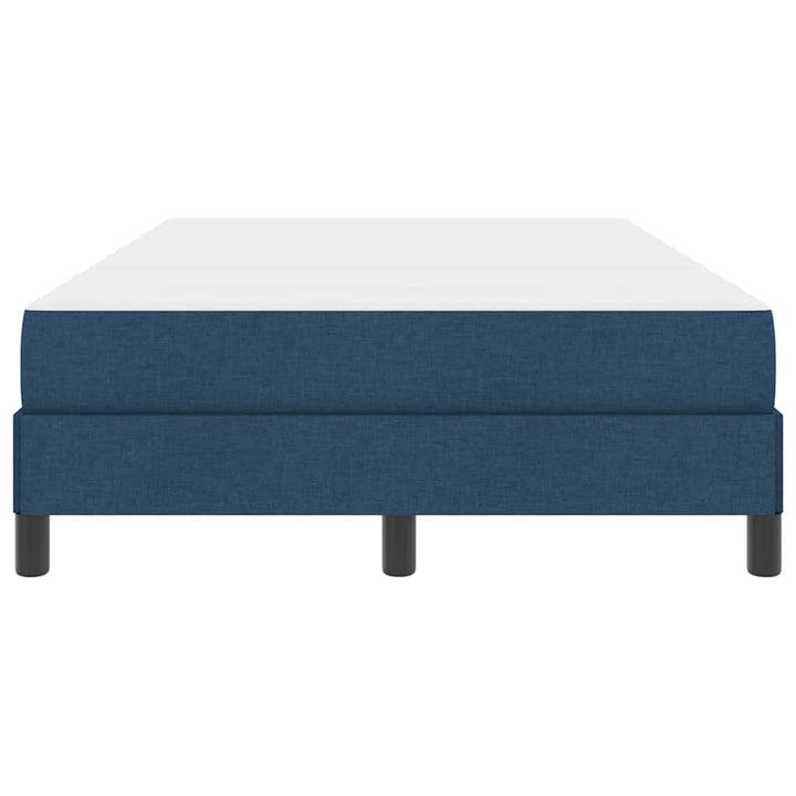 Box spring seng med madras Blå 120 x 190 cm Stof