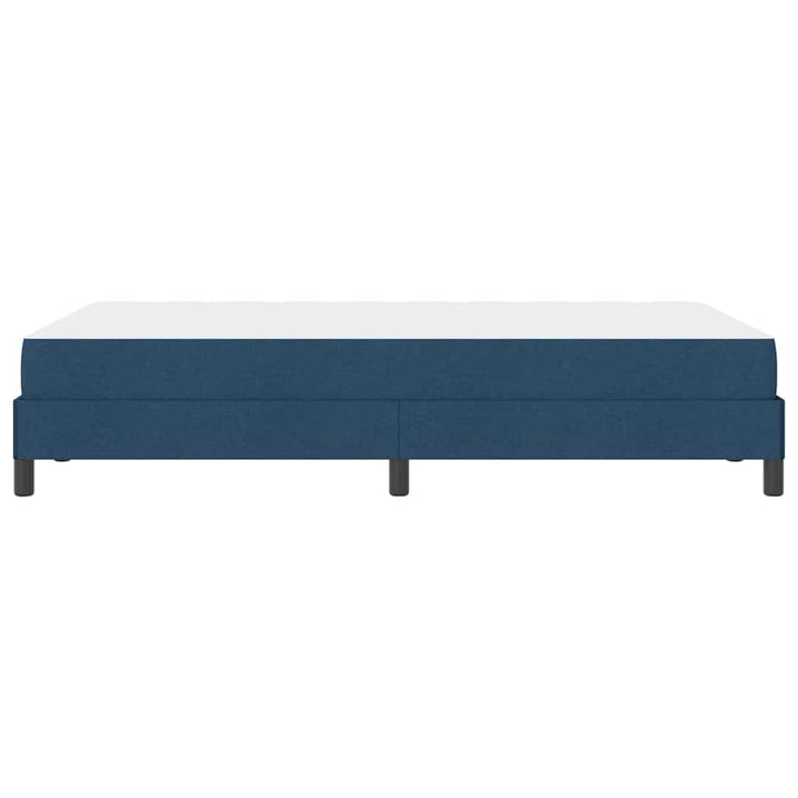 Box spring seng med madras Blå 120 x 190 cm Stof