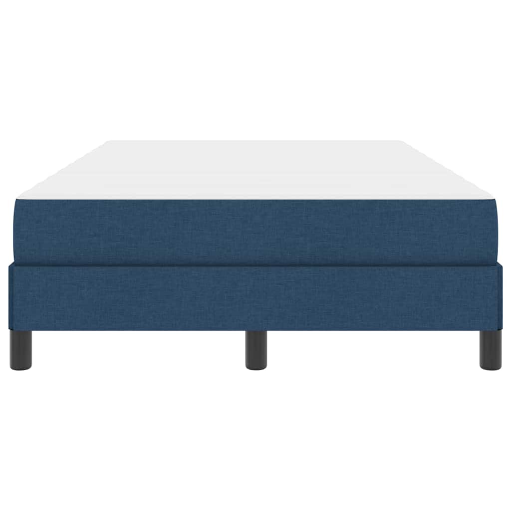 Box spring seng med madras Blå 120 x 200 cm Stof