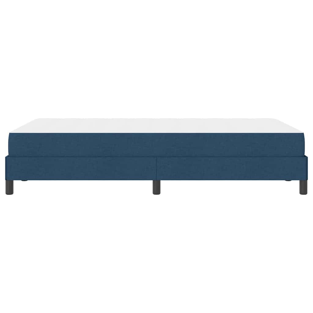 Box spring seng med madras Blå 120 x 200 cm Stof
