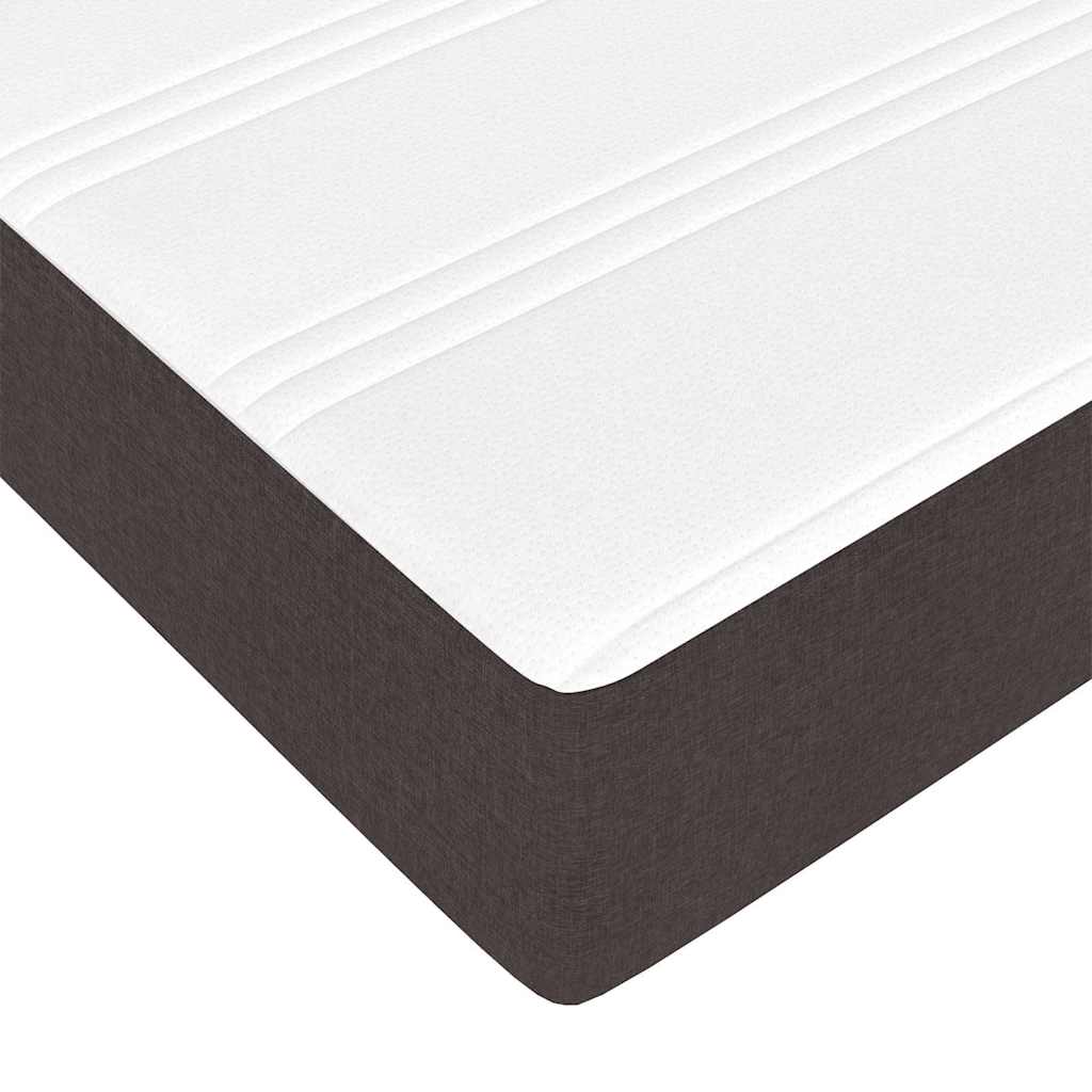 Box spring seng Brun og sort 90 x 190 cm