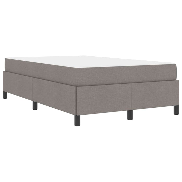 Box spring seng Gråbrun og Sort 120 x 190 cm