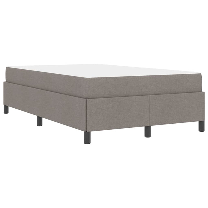 Box spring seng Gråbrun og Sort 120 x 190 cm