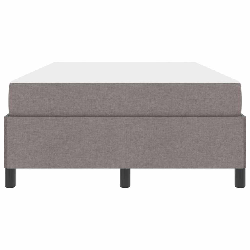 Box spring seng Gråbrun og Sort 120 x 190 cm