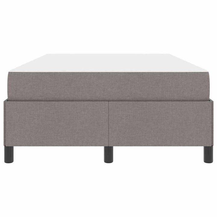 Box spring seng Gråbrun og Sort 120 x 190 cm