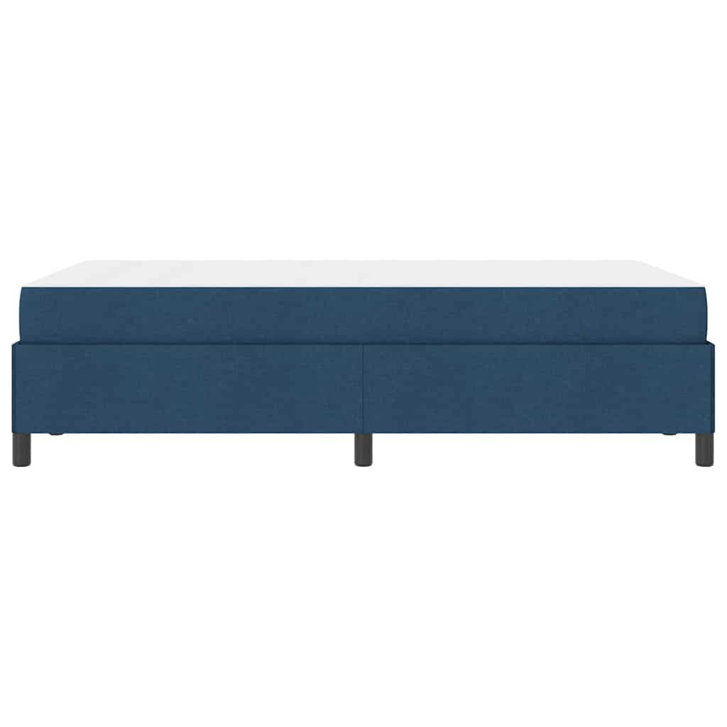 Box spring seng Blå og Sort 120 x 200 cm
