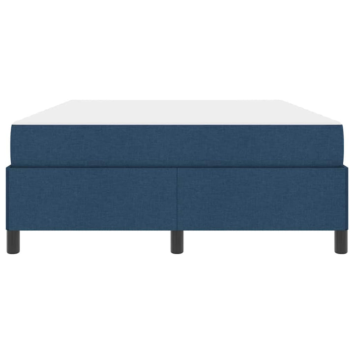 Box spring seng Blå og Sort 140 x 190 cm