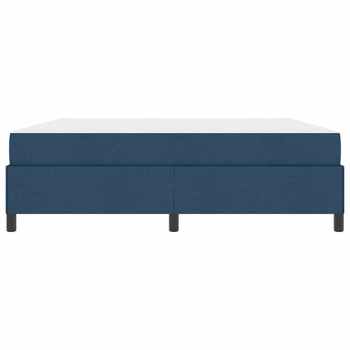 Box spring seng Blå og Sort 180 x 200 cm
