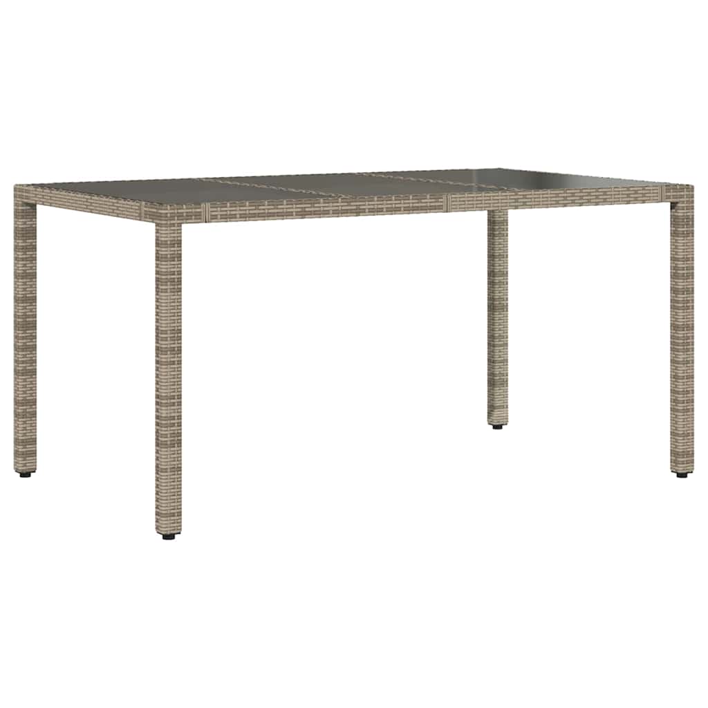 Have Spisebordssæt 5 pcs Grå 150 x 90 x 75 cm polyrattan