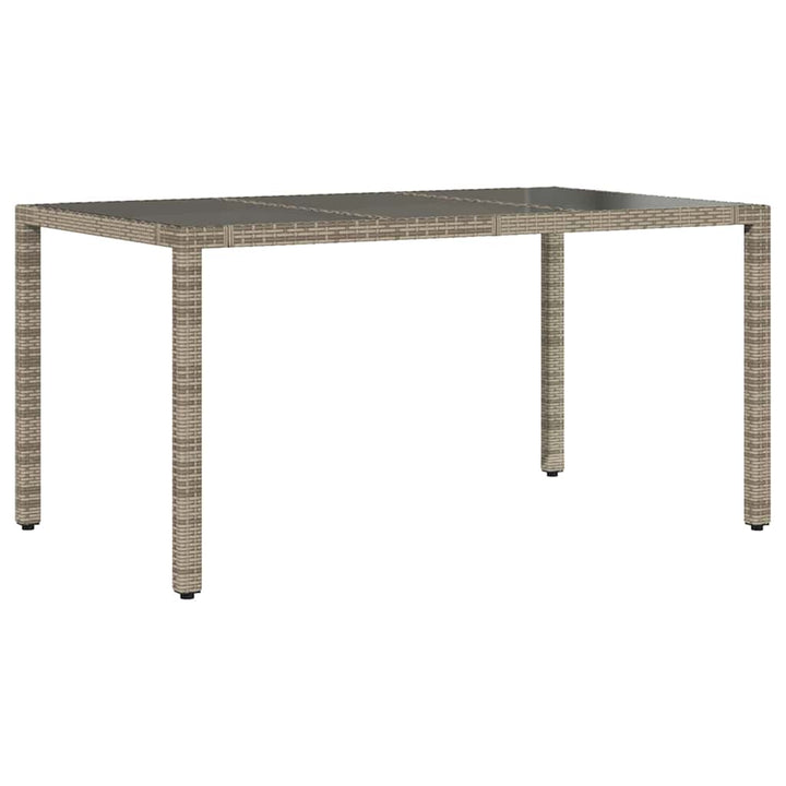 Have Spisebordssæt 5 pcs Grå 150 x 90 x 75 cm polyrattan