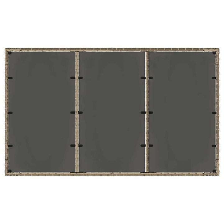Have Spisebordssæt 5 pcs Grå 150 x 90 x 75 cm polyrattan