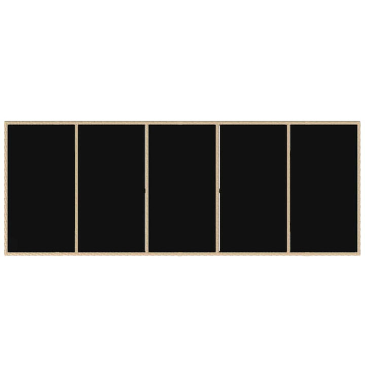 Have Spisebordssæt 9 pcs Beige Poly rattan