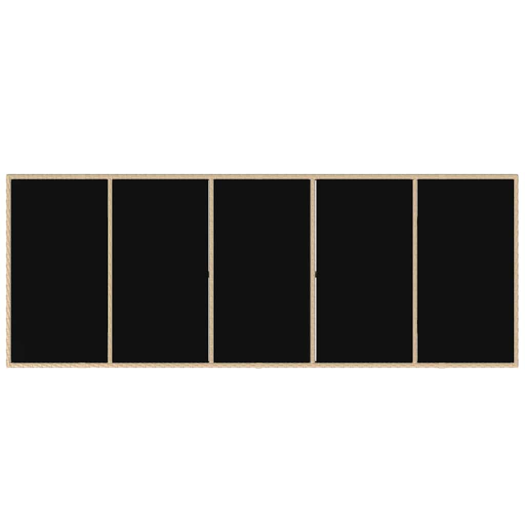 Have Spisebordssæt 11 pcs Beige Poly rattan
