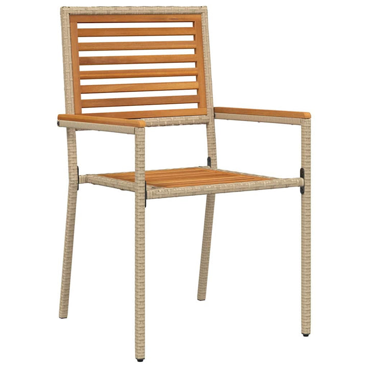 Have Spisebordssæt 4 pcs Beige 150 x 90 x 75 cm polyrattan