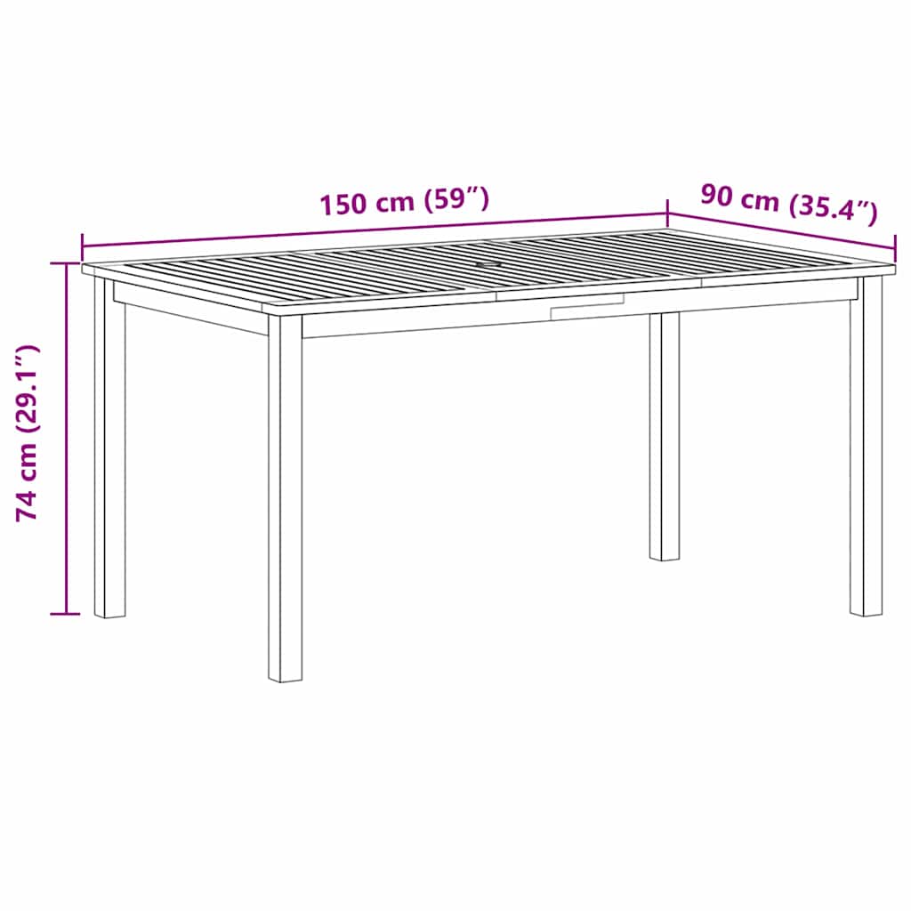 Have Spisebordssæt 5 pcs Grå Poly rattan