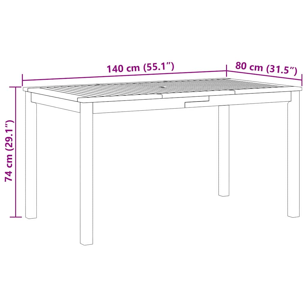 Have Spisebordssæt 7 pcs Sort Poly rattan