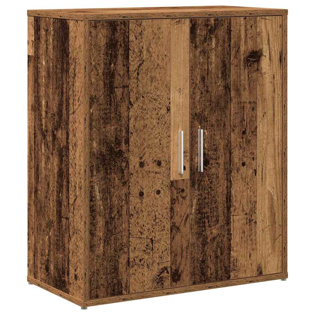 Highboard 2 pcs Gammelt træ 60 x 31 x 70 cm Konstrueret træ